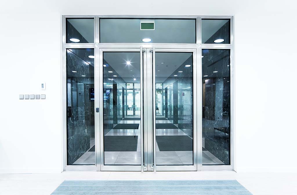 Commercial security doors